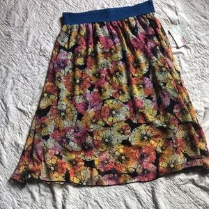 Floral LuLaRoe Lola - New with Tags!